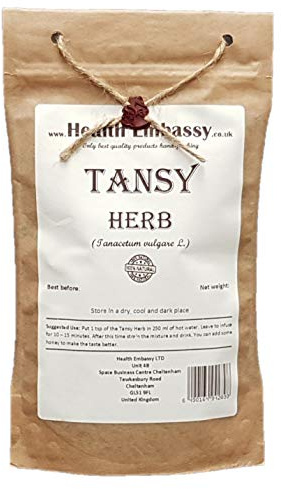 Health Embassy Tansy Herb | Tanacetum Vulgare L | Herbal Tea (50g)