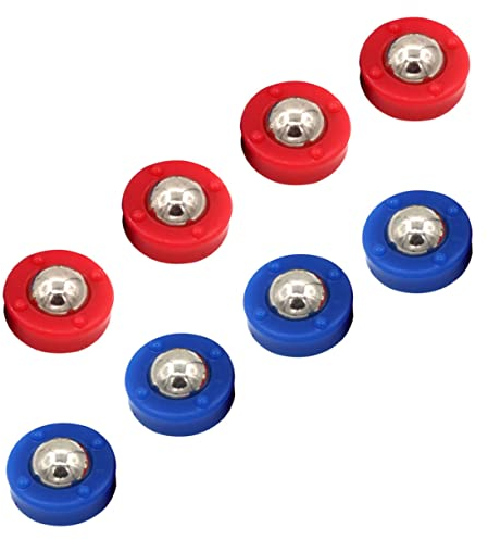 Toddmomy 8st Tisch-Shuffleboard Shuffleboard-Tisch ?terollen Eingestellt Airhockeytisch Für Kinder Shuffleboard- Perlen Mini-Shuffleboard-Pucks Fußball Plastik Gleitperlen Multifunktion