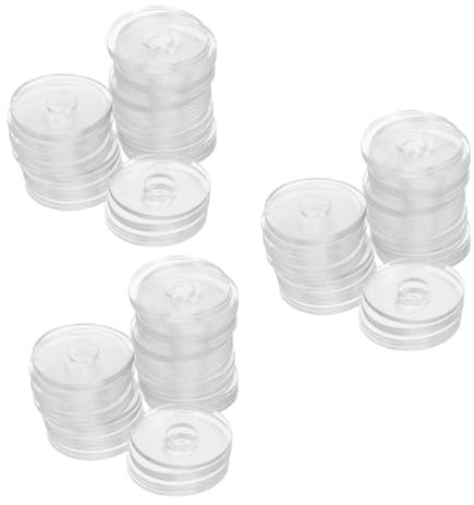 SOLUSTRE 150pezzi Rondelle Trasparenti Per Fissaggio Guarnizioni Anti-svitamento Per Doccia Per Riparazioni e Modifiche Casa