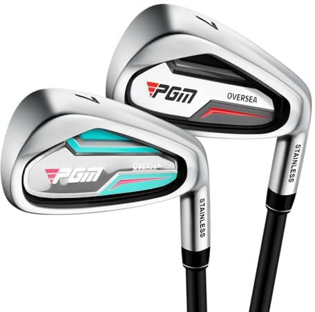 Hierro de palo de golf individual #5/6/7/8/9/P/S, perfecto para mujeres y hombres, golfistas, con palo de golf de grafito o eje de acero (#5, con grafito (hombre))