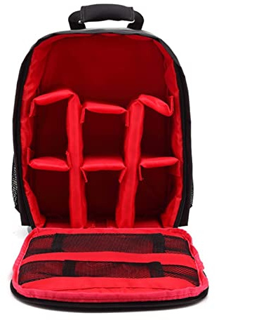 AFAKEREPPV Zaino della borsa della fotocamera digitale impermeabile SLR Macchina fotografica robusta fotocamera foto zaino zaino borsa borsa adatta for Nikon Fit for Canon Borse per fotocamere digital