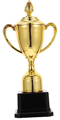 FRCOLOR Coppa Decorativa con Design Delicato per Piccole Premiazioni e Gare e Facile da Trasportare per Scuole