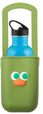 Porte-gobelet – Support universel pour bouteille, support de boisson de voyage de 9 cm, poignée en silicone avec design antidérapant, support d'accessoires de poussette pour plus de stabilité