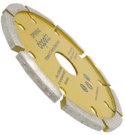 Dapetz ® Diamond Disc Mortar Raking Disc 115mm 4.5 Diamond Pointing Raker Disc Angle Grinder Blade Masonry Ideal for Grinding Crimped Mortar for Re-Pointing Work Mortar Raker