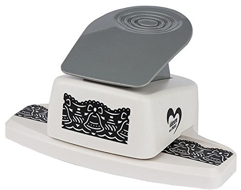 Punch, Royal Border Punch, Punch 2.9 cm x 6 cm, Motif Hole Punch for Paper, Craft (Bell with Pop-Up Effect)