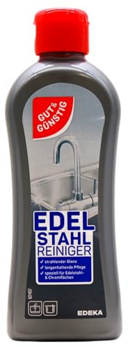 Gut & Günstig Edelstahl Reiniger, 18er Pack (18 x 300ml)