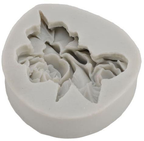 Generic Flower Candle Molding Flexible Silicone High Temperature Resistant for Candles Soaps and Resin Art Projects