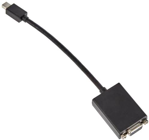 Lenovo 0A36536 Adapterkabel (Mini-Display-Port auf VGA, 20 cm) schwarz
