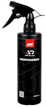 APP for AD Deironizer - Pulitore cerchi in lega | Iron Remover : Decontaminante per auto e carrozzeria | Rimuove i residui di ferro da carrozzeria e cerchi in alluminio, cromati e verniciati | 500 ml