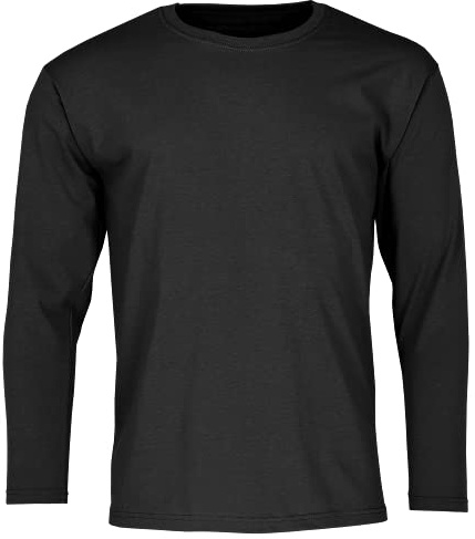 Fruit of The Loom Long Sleeve Value-Weight Tee Col Rond Homme