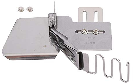 Máquina de Coser, cerradora Plana, encuadernación con 4 Pliegues, Cinta Adhesiva para encuadernación, para Accesorios de máquinas de Coser industriales(28mm)