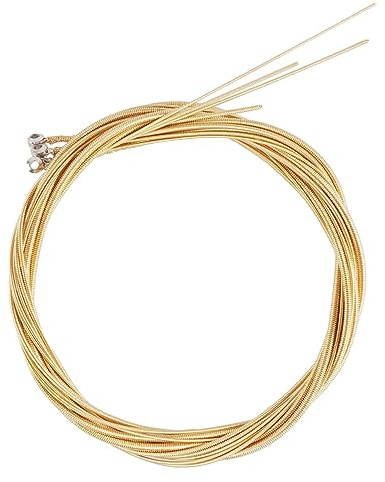 ibasenice Set di Corde per Basso Acustico 5 Corde Accessori di Ricambio Facili da Montare Resistenti per Sostituzione per Musicisti