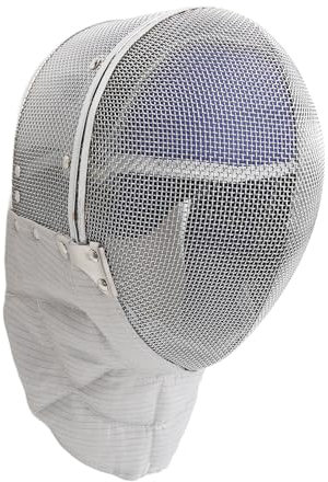 FLEXMAN Máscara de Esgrima, Máscara de Espada de Esgrima, Malla de Acero Forro Impermeable Espada Protector Facial Protección para Competiciones Actividades Deportivas (l)
