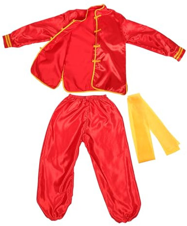 Vaguelly Stilvolles Kung-fu-Outfit für Jungen und Mädchen. Vielseitige Uniform. Bequeme Trainingskleidung für Kampfsportveranstaltungen
