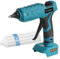 Pistola de pegamento caliente inalámbrica para Makita 18 V, batería de 11 mm, tiempo de calentamiento rápido, versátil y precisa boquilla de cobre para proyectos de bricolaje, manualidades y