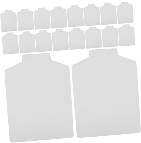 DIYEAH 20 Feuilles de Carton pour Chemises Doublure Pliable Blanc Matériau Solide Économiseur d'Espace Organisateur de Vêtements Rangement Maison