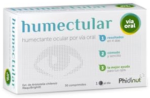Humectular Humectante Ocular 30 Comprimidos con MaquiBright y Zinc