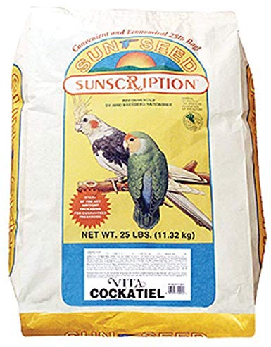 Sunseed Company Cockatiel Vita-Mix 25lb