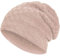 Compagno Gefütterte Mütze Herren Damen Wintermütze Beanie Strickmütze Winter Weihnachten Haube Hat Cap Männer Frauen