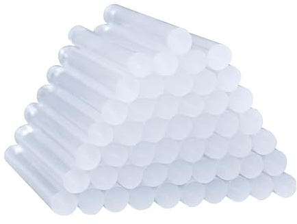 ANSIO Hot Glue Sticks for Hot Glue Gun, SGS Approved, 50 pcs - 11mm x 100mm
