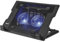 iggual -Portable cooler base up to 17.- with 2 Fans, 4 Tilt Positions and 2 USB Ports -Quiet and Non-Slip Computer Fan RP2V17A