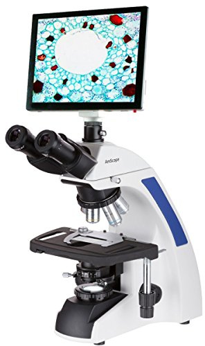 40X-2500X Trinocular Koehler LED Microscope with Touchscreen Imaging System