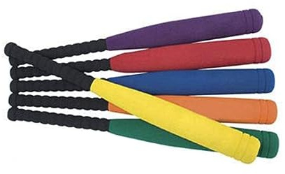 The Zone™ 29 Foam Bottle Bat & Ball Set: Set of 6 Bats Only