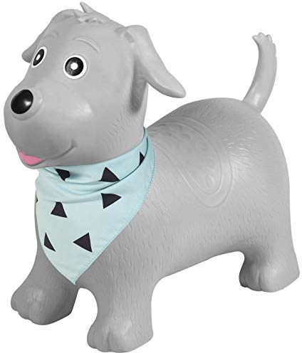 Kindsgut Hüpf-Tier für Kinder, dezente und Moderne Farben, liebevolle Details und hochwertige Qualität, inklusive Luftpumpe, Hund