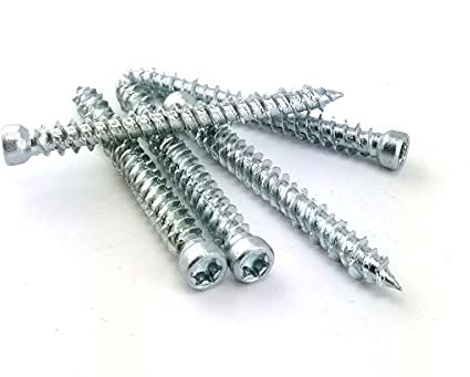 Tornillos para marcos de ventana (50 unidades, 7,5 x 92 mm)