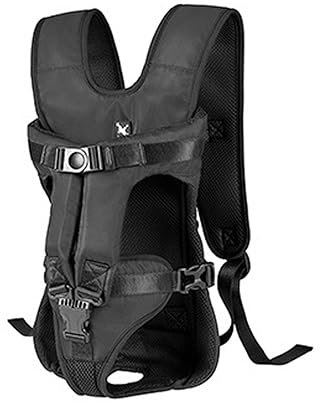 Haustier Hund Tragetasche Tragetasche Hunderucksack Out Doppel Schulter Tragbarer Reiserucksack Outdoor Hundetragetasche Reiseset (Farbe: Schwarz, Größe: 28)