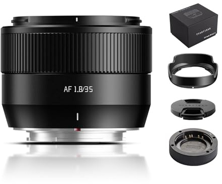 TTARTISAN Autofocus 35mm F1.8 Mark II APS-C Obiettivo X 35mm F/1.8 AF Obiettivi ritratti per Fuji X (X, Nero)
