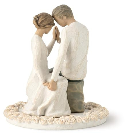 Willow Tree Around You, Sculpted Hand-Painted Cake Topper