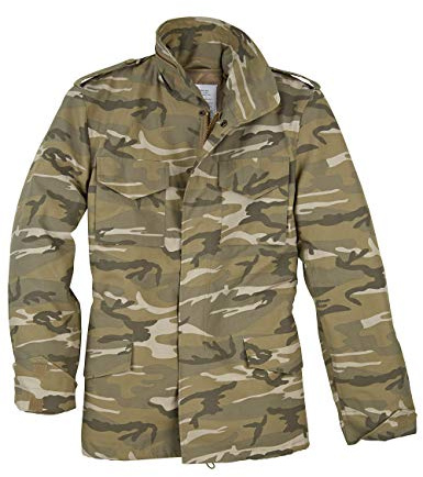 Surplus Raw Vintage M65 herr utomhus fältjacka parkas fodrad