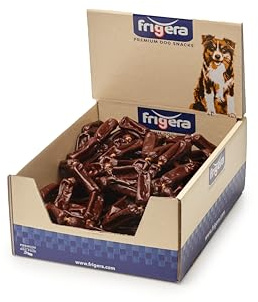 friGERA Saucisson de Cheval 144pcs 1000g – Faible Odeur, sans Gluten et sans céréales, friandises pour Chiens parfaites pour l'entraînement