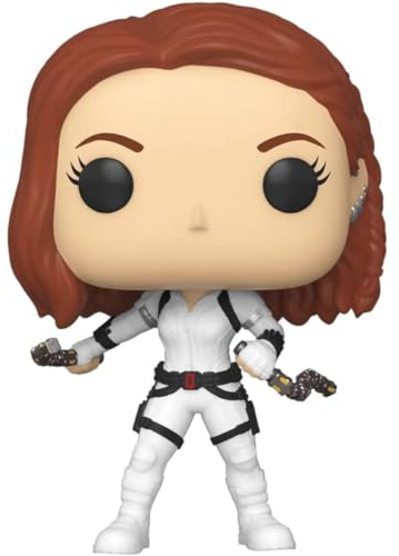 Funko Pop! Marvel Black Widow - (White Suit) - Vinyl-Sammelfigur - Geschenkidee - Offizielle Handelswaren - Spielzeug Für Kinder und Erwachsene - Movies Fans - Modellfigur Für Sammler