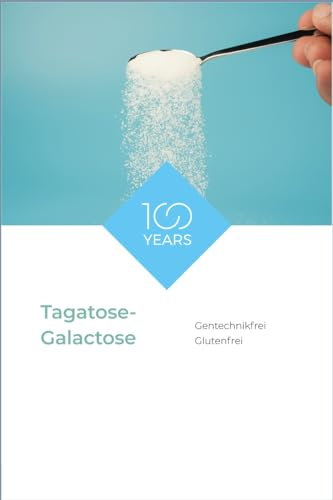 100years GmbH- Tagatose-Galactose 500g - für Babys, Säuglinge, Allergiker - Laktosefrei, Glutenfrei - abgefüllt in Deutschland - wiederverschließbarer Kraftpapapier-Beutel ohne Aluminium