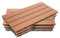 Fiqops 30 Stück WPC Terrassenfliesen, 30x60 cm Balkon Bodenfliese,Gartenfliesen mit Klick-System,Terrassendielen Balkonfliesen Klickfliesen,Terrassendielen Wasserfest für Terrasse,für 5m² Braun