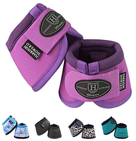 Harrison Howard Hufglocken Hufglocken Hufglocken für Pferde, stabile Hufschützer