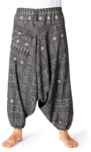 PANASIAM Orient Aladin Pants, Black, L