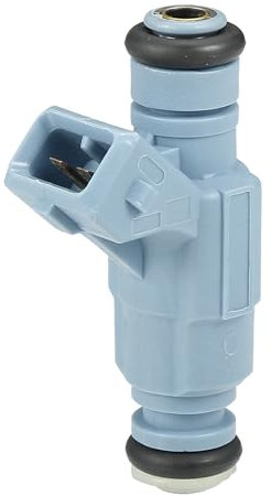 A ABSOPRO Inyector De Combustible No.06B133551N Boquilla de Inyección de Combustible para AUDI A4 B5 B6 B7 Sedán 1.8T 1995-2008 para VW Passat B5 GP Sedán 1.8T 2000-2005 Azul