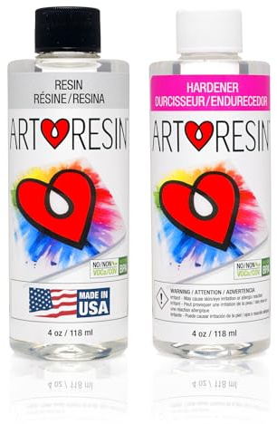 ArtResin - Epoxidharz - Klar - Ungiftig - 236 ml (118 ml Harz + 118 ml Härter)