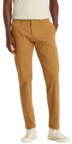 DOCKERS herr Smart 360 Flex Chino Tapered byxor , Ermine, 28W / 32L