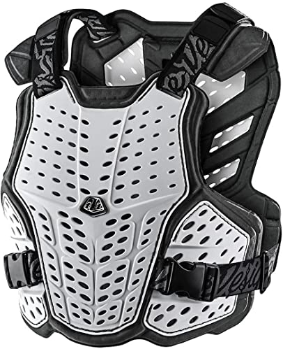 Troy Lee Designs Pettorina Moto ROCKFIGHT Chest Protector Regolabile con Inserti in EPP protettivi per Ragazzi