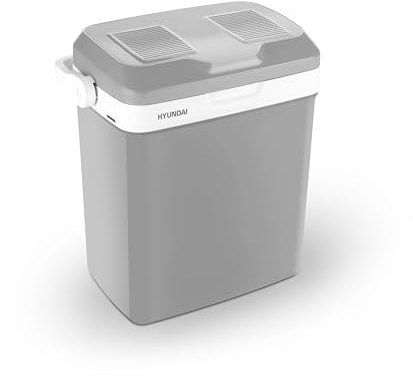 HYUNDAI ELECTRONICS MC18 I Tragbare Kühlbox 18L | Kühlen & Erwärmen | 12V | Leiser Betrieb | Perfekt für Reisen & Camping