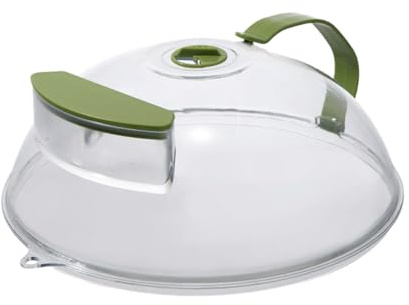 Couvercle pour micro-ondes - Couvercle anti-éclaboussures, passoire de taille moyenne aérée, panier multi-usages | Appareil de cuisine respirant pour protéger les aliments, préparer les repas, laver