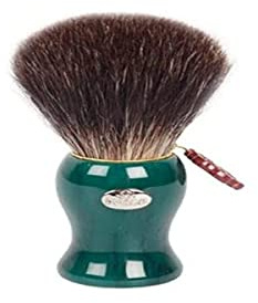 Pennello da Barba Omega 6218 Black Badger, Taglia Unica, Estándar