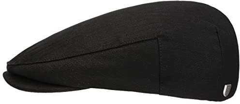 Brixton Hooligan - Boina para Hombre, Color Negro, Talla L