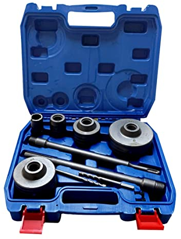 KIT FRESE A TAZZA CAROTATRICE 9 PEZZI DA MURO 30 40 65 80 100 MM TRAPANO ASTA SDS PLUS + SDS MAX 30 CM