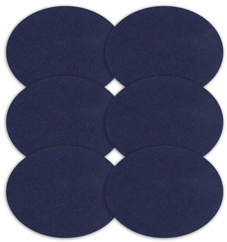 6 Pcs Elbow Patches for Sweathers UK, Oval Elbow Knee Patches with Hot Melt Adhesive, 14 x 11 cm, Iron-on Sewable Repair Pads for Trousers Jackets Sweaters Shirts Durable Machine Washable&Tumble Dryer