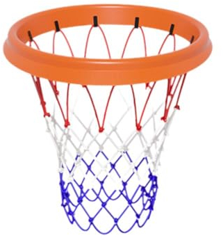 WAXCMXYH Tragbares Basketballnetz, Basketballkorbnetz, 2024 Upgrade, robuster Basketball, einfach zu installieren, Netz-Ersatz